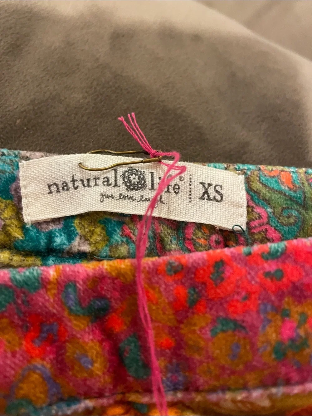 Natural Life Bohemian Patchwork Maxi Skirt - Multicolor